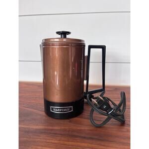 Vtg Empire Car Kar N Home Portable Coffee Maker~1970s